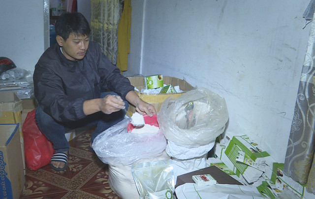 Nguyên liệu để Trường làm mỹ phẩm và dược thảo.