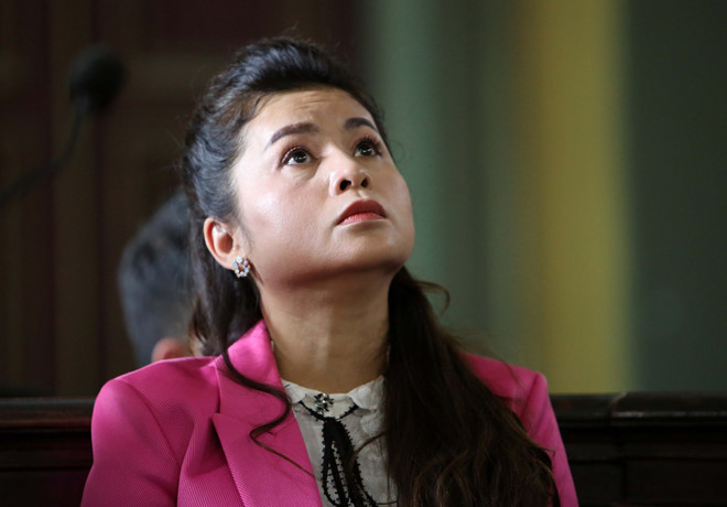 Bà Lê Hoàng Diệp Thảo kháng cáo toàn bộ bản án sơ thẩm Ảnh: NGỌC DƯƠNG