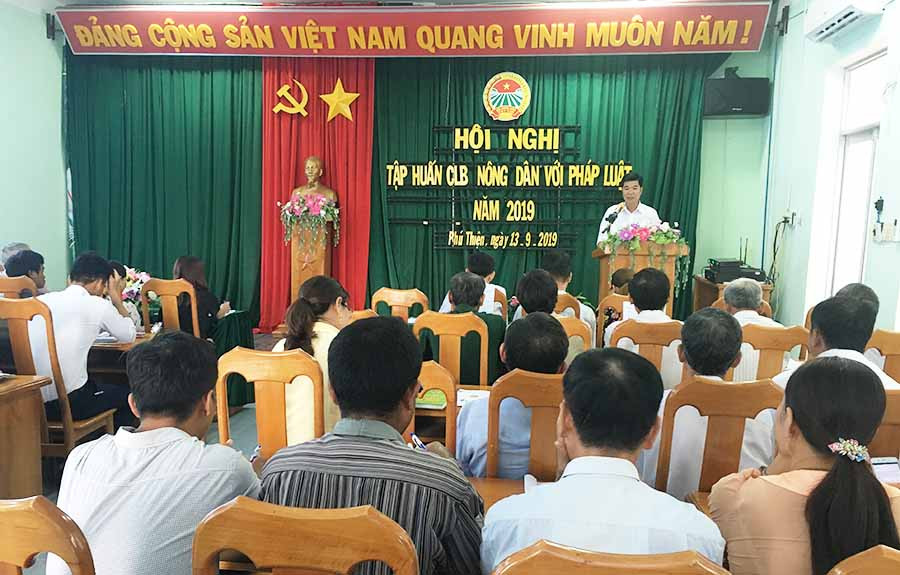 Quang cảnh lớp tập huấn. Ảnh: Thanh Tâm Quang cảnh lớp tập huấn. Ảnh: Thanh Tâm