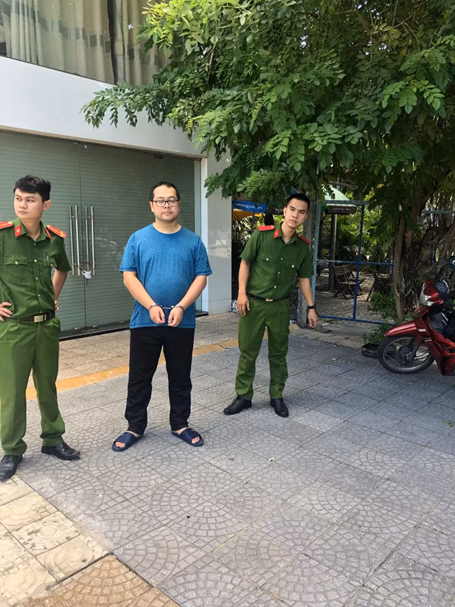 "Đạo diễn, nhà sản xuất" Trương Huệ Mẫn - Ảnh: Công an TP.Đà Nẵng cung cấp