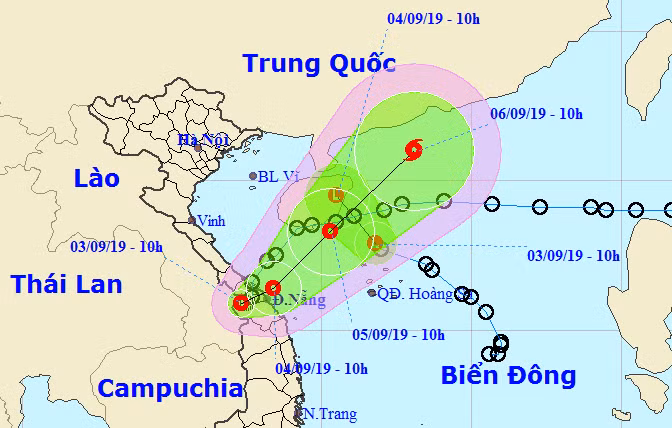  Hướng đi của ATNĐ
