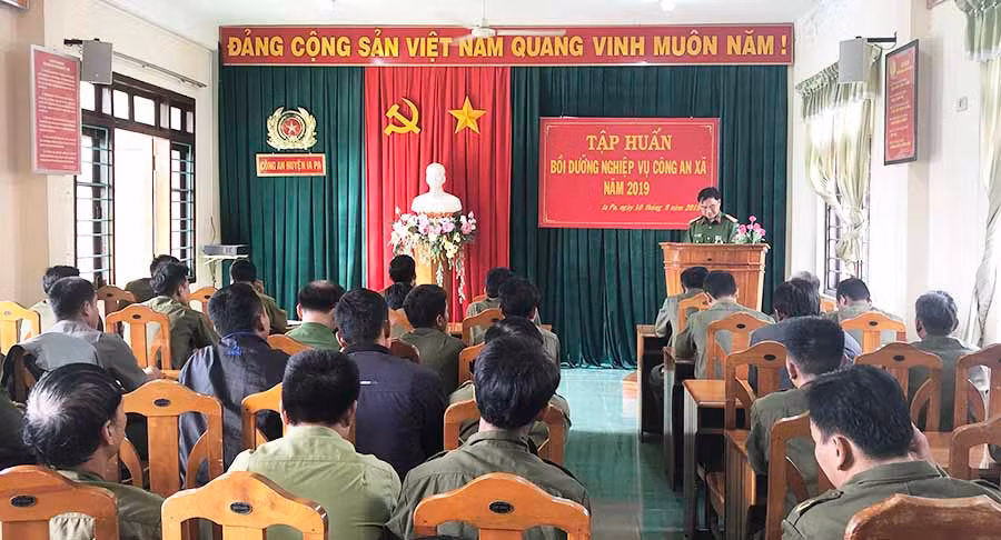 Quang cảnh buổi tập huấn. Ảnh: Cúc Phương