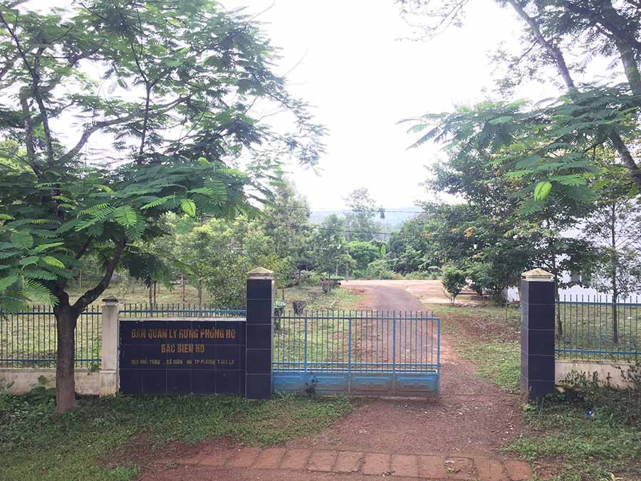  Trụ sở Ban QLRPH Bắc Biển Hồ. Ảnh: L.G