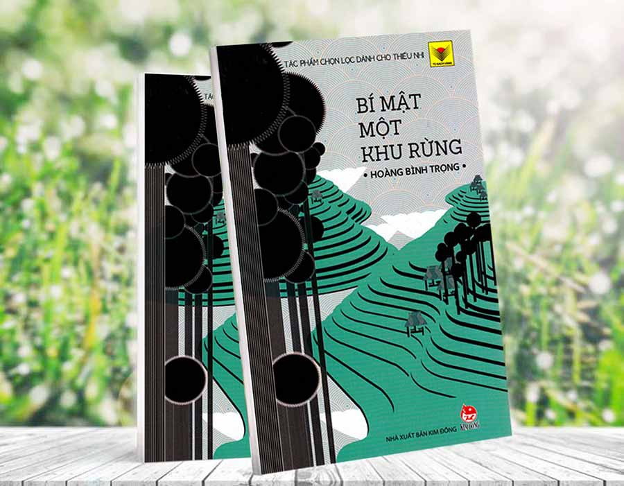  Tác phẩm “Bí mật một khu rừng” của nhà văn Hoàng Bình Trọng. Ảnh: K.N.B