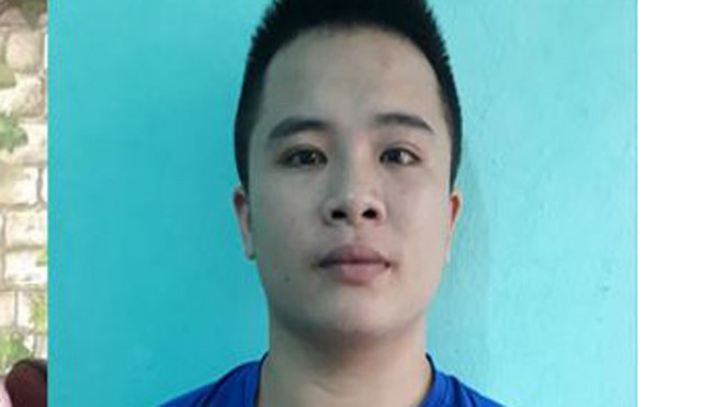 Nghi phạm Bùi Xuân Tùng - Ảnh Công an tỉnh Thanh Hóa cung cấp Nghi phạm Bùi Xuân Tùng - Ảnh Công an tỉnh Thanh Hóa cung cấp