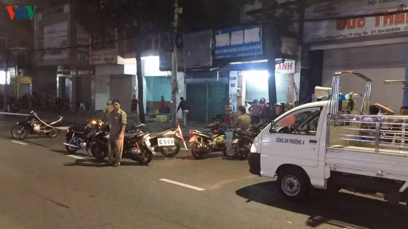  Công an TP Vũng Tàu đang điều tra, truy bắt các đối tượng.