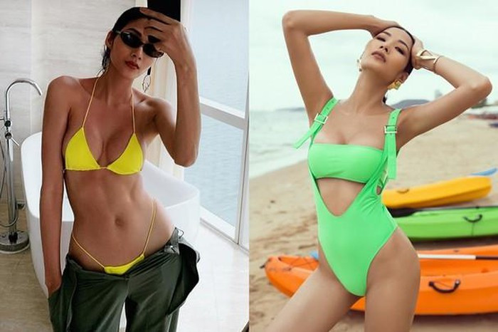 Hoàng Thùy được chọn thi Miss Universe 2019, tổ chức vào cuối năm. Á hậu cao 1,77m, số đo 82-60-94. Thời gian gần đây, cô vướng nghi vấn nâng ngực nhưng từ chối bình luận.