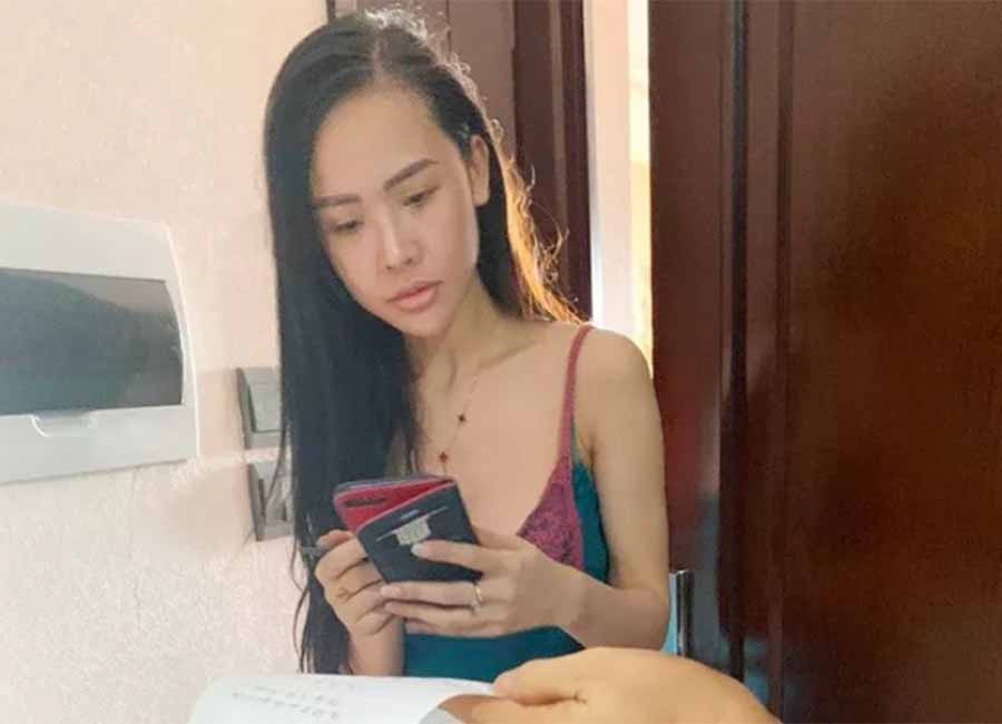Nguyễn Thị Cúc thời điểm bị bắt giữ Nguyễn Thị Cúc thời điểm bị bắt giữ