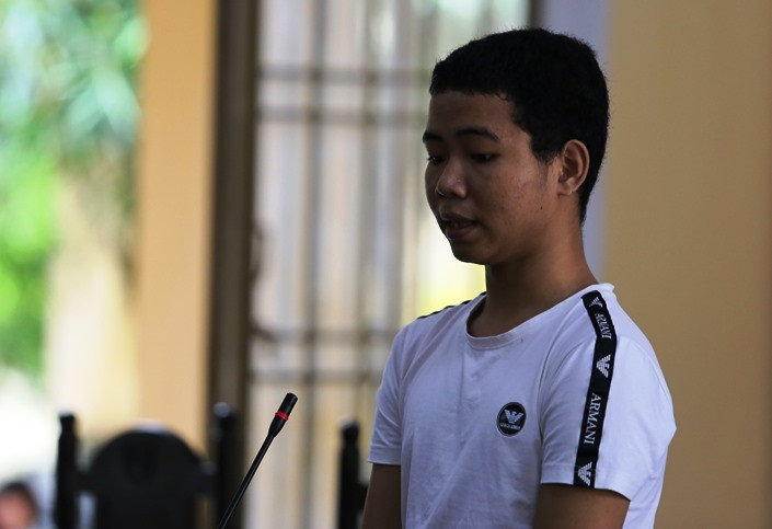 Bị cáo Nguyễn Văn Hải tại phiên tòa  Bị cáo Nguyễn Văn Hải tại phiên tòa