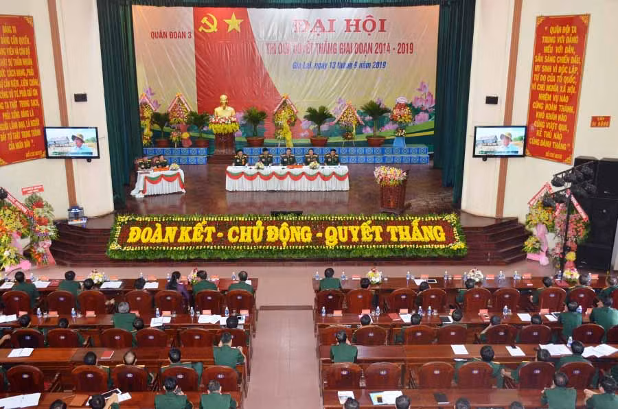 Quang cảnh Đại hội Thi đua quyết thắng. Ảnh: V.H