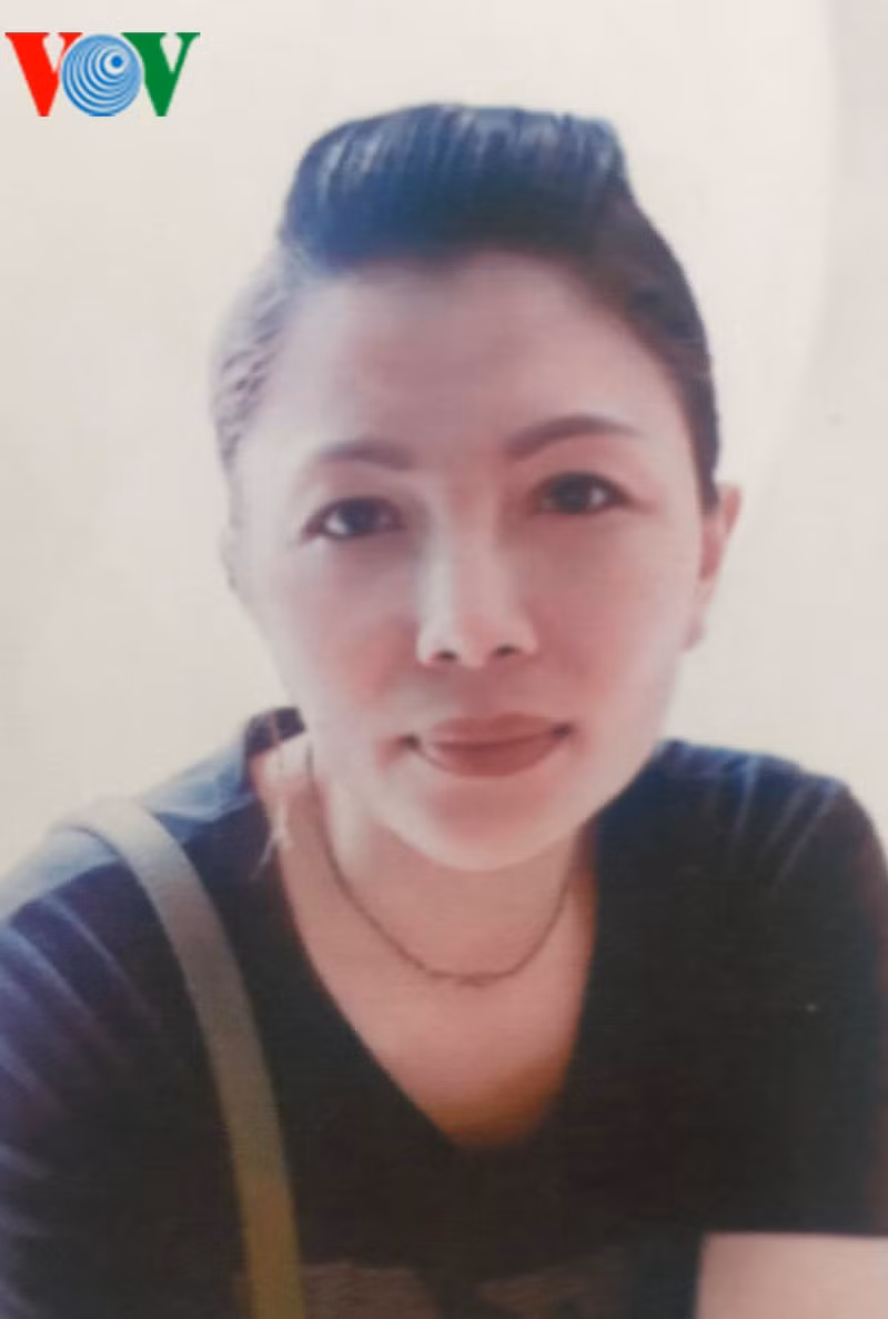 Bị can Trần Thị Mỹ Hòa. 