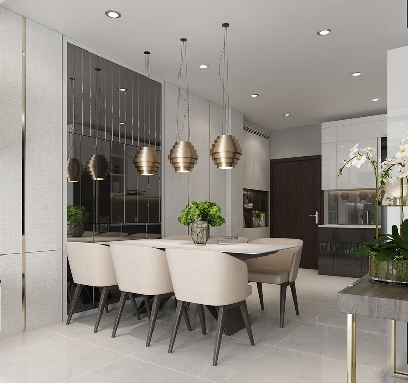 Gam màu trung tính mang đến một không gian nội thất mới lạ. Gam màu trung tính mang đến một không gian nội thất mới lạ.