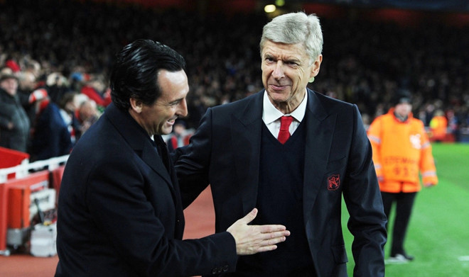  Unai Emery là người kế nhiệm Wenger tại Arsenal. Ảnh: Getty Images.