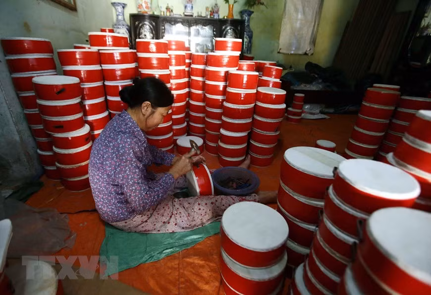 Sản xuất trống cung ứng ra thị trường