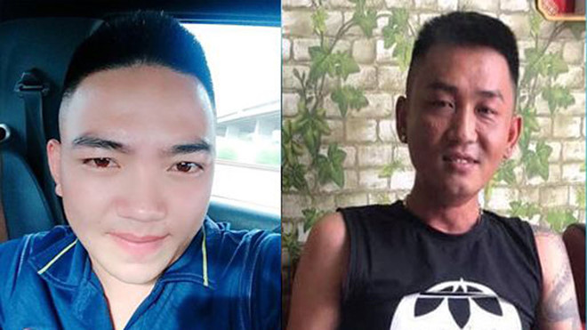 Nghi phạm cầm đầu Bùi Duy Tuấn (ảnh trái) và Lê Tuấn Phong - Ảnh Công an tỉnh Thanh Hóa cung cấp Nghi phạm cầm đầu Bùi Duy Tuấn (ảnh trái) và Lê Tuấn Phong - Ảnh Công an tỉnh Thanh Hóa cung cấp