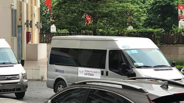 Ngày 6.8, một học sinh lớp 1 Trường Gateway (Hà Nội) đã tử vong do bị bỏ quên trên xe đưa đón - Ảnh Thu Hằng