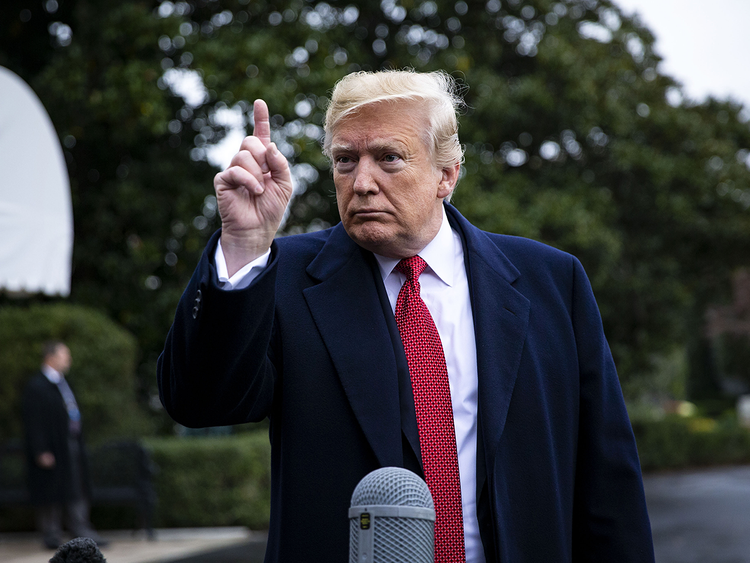  Tổng thống Mỹ Donald Trump chỉ đạo siết chặt trừng phạt Iran. Ảnh: Washington Post