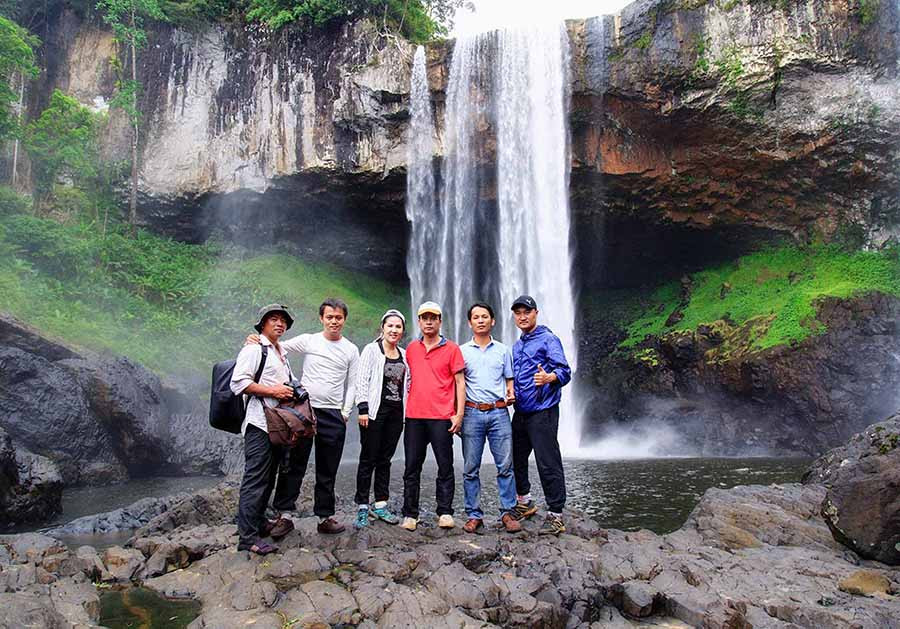 Thác 50 (Khu Bảo tồn Thiên nhiên Kon Chư Răng) là điểm đến hấp dẫn với du khách. Ảnh: internet