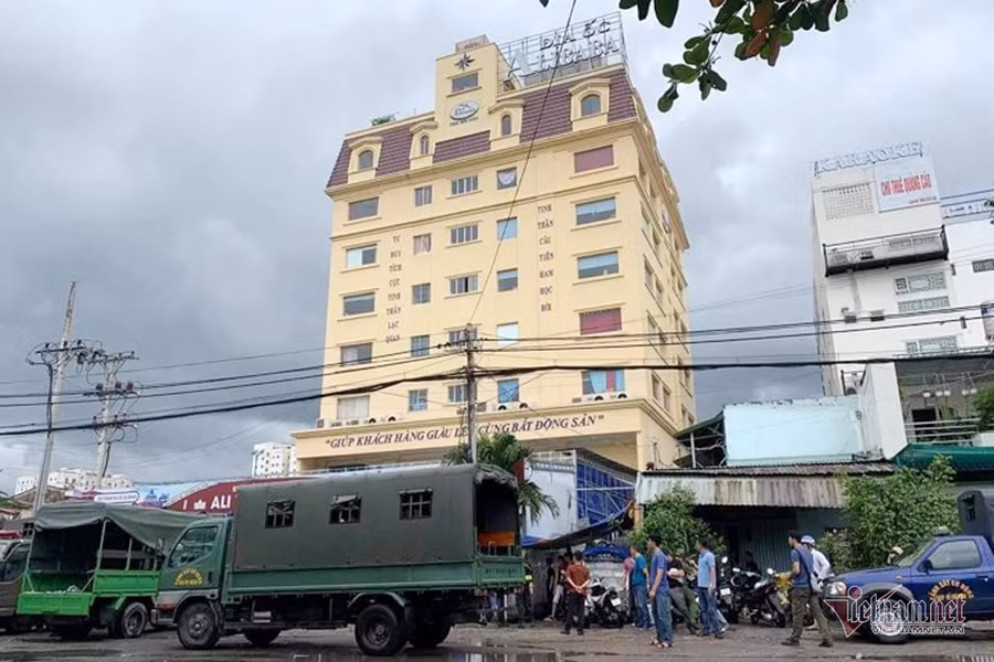 Trụ sở công ty địa ốc Alibaba ở quận Thủ Đức, TP.HCM