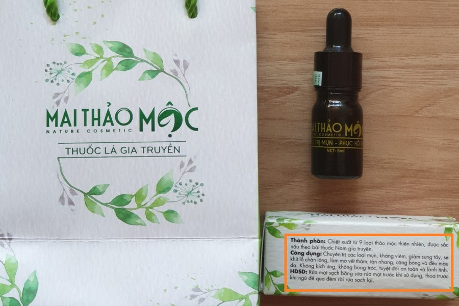 Mỹ phẩm Mai Thảo Mộc Natural Cosmetic bị đình chỉ lưu hành và thu hồi do không đảm bảo chất lượng, không an toàn cho người sử dụng (ảnh internet)