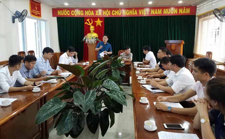 Quang cảnh buổi làm việc. Ảnh: Ngọc Sang  Quang cảnh buổi làm việc. Ảnh: Ngọc Sang