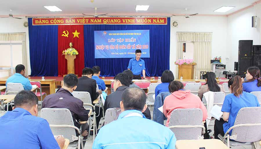 Toàn cảnh lớp tập huấn. Ảnh: Phan Lài