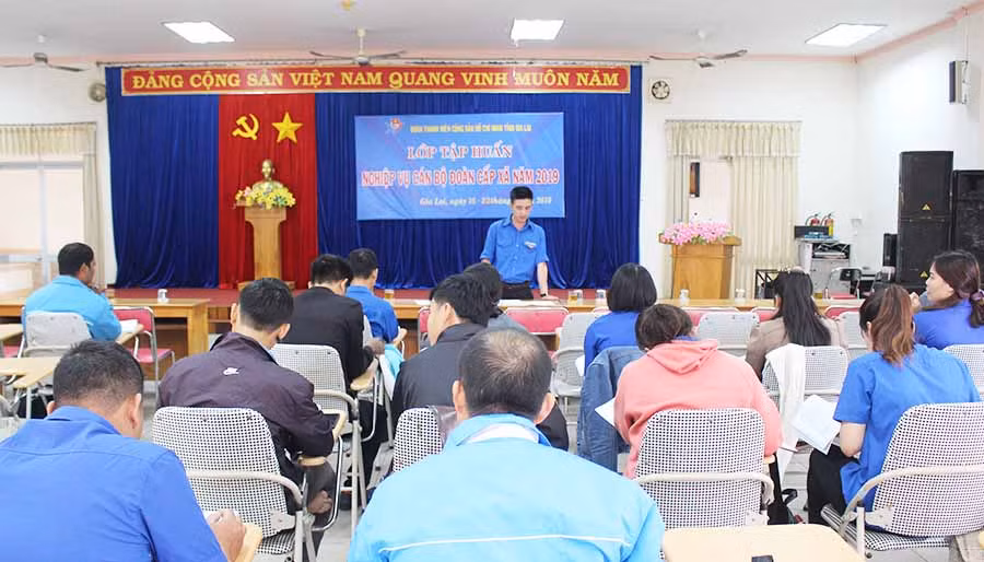 Toàn cảnh lớp tập huấn. Ảnh: Phan Lài