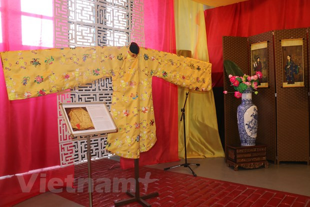 Cổ phục triều Nguyễn. (Ảnh: Nguyễn Minh/Vietnam+)
