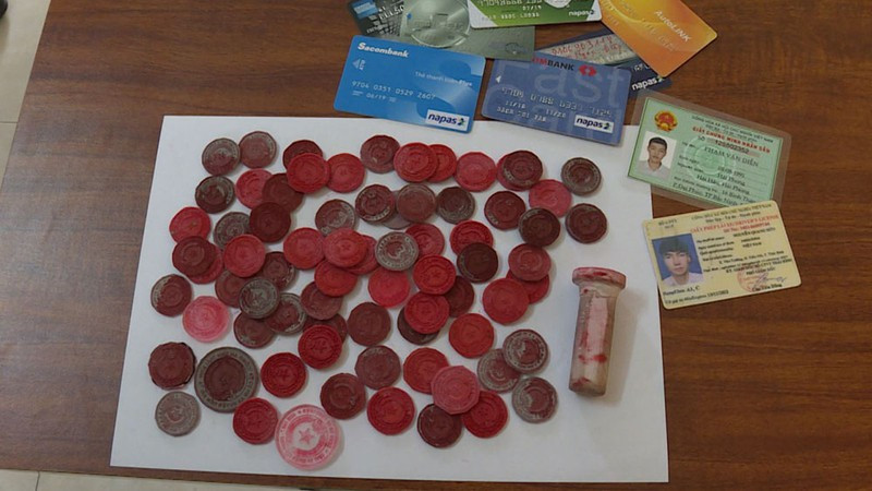 Tang vật thu giữ trong vụ án