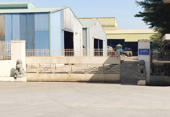 Công ty thép phế liệu nơi xảy ra vụ việc - Ảnh: Đỗ Trường Công ty thép phế liệu nơi xảy ra vụ việc - Ảnh: Đỗ Trường