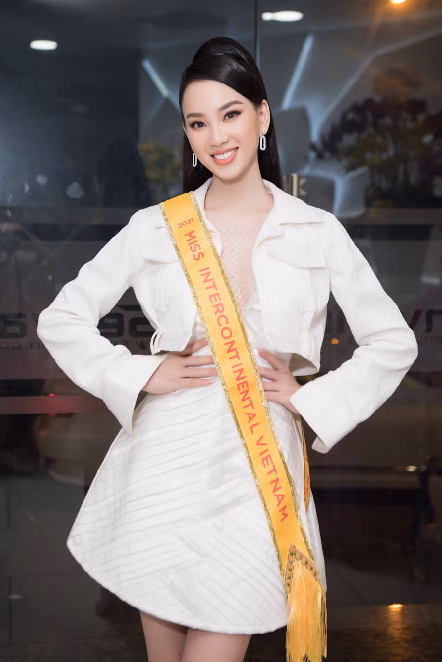 Trần Hoàng Ái Nhi chính thức trở thành đại diện Việt Nam tham gia cuộc thi Miss Intercontinental 2021. (Ảnh: NVCC)