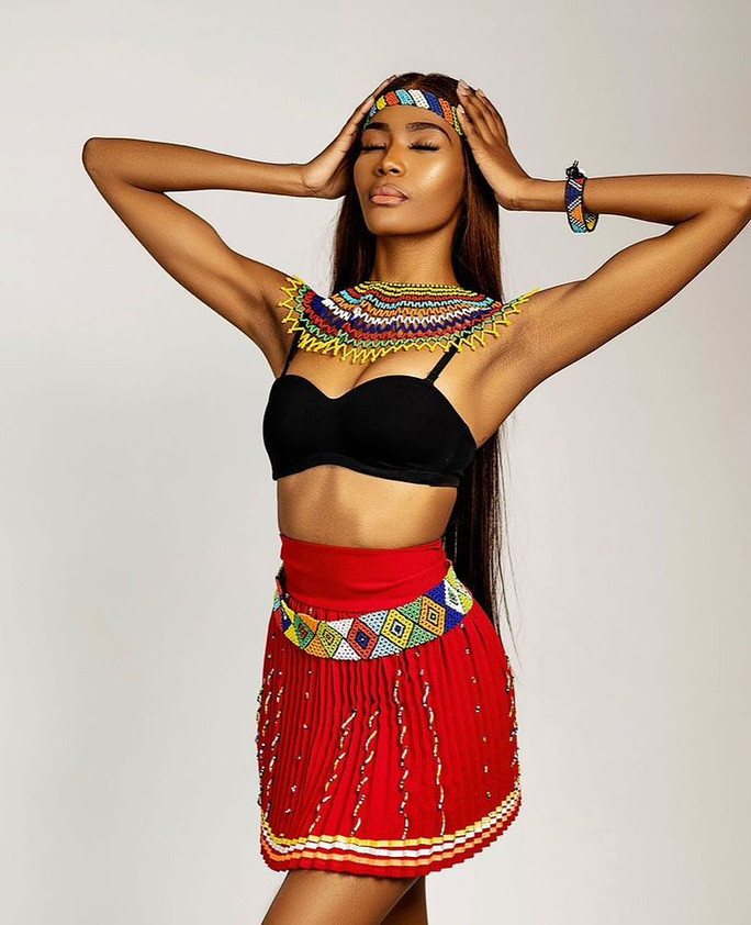 Lalela Mswane từng tham gia thi nhan sắc trước đó