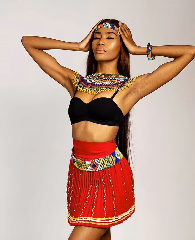 Lalela Mswane từng tham gia thi nhan sắc trước đó