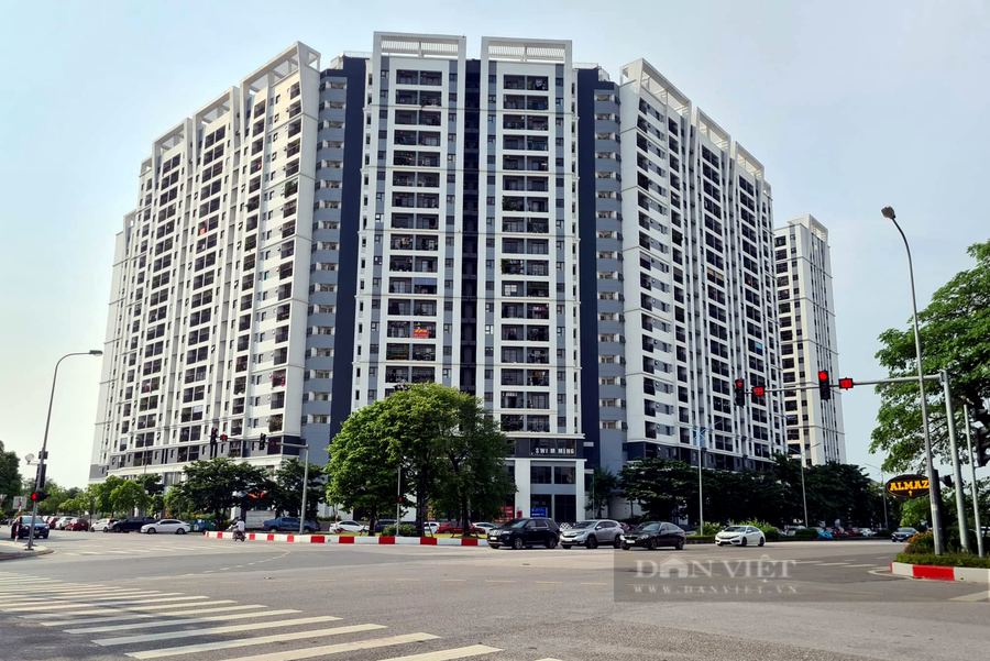 Dự án nhà ở xã hội ở Phúc Đồng, quận Long Biên (Hà Nội) đã đưa vào sử dụng. Ảnh: MK