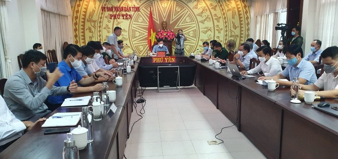 Cuộc họp khẩn của Ban chỉ huy Phòng chống thiên tai và Tìm kiếm cứu nạn tỉnh Phú Yên