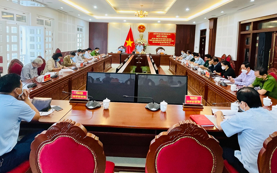 Quang cảnh hội nghị ghị. Ảnh: Vũ Thảo