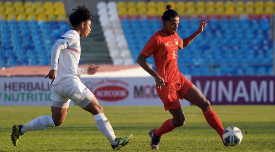 U23 Myanmar đánh bại U23 Đài Loan với tỉ số 1-0. Ảnh: AFC U23 Myanmar đánh bại U23 Đài Loan với tỉ số 1-0. Ảnh: AFC
