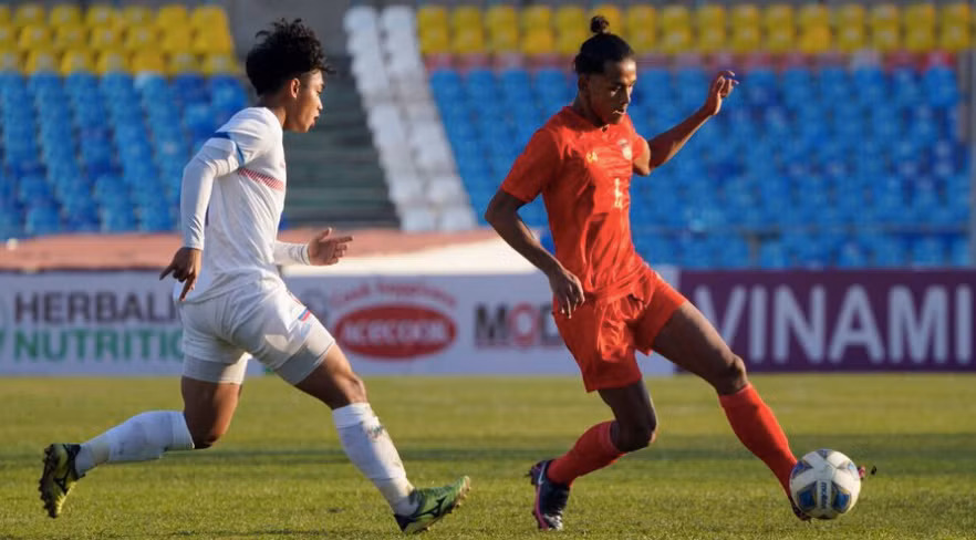 U23 Myanmar đánh bại U23 Đài Loan với tỉ số 1-0. Ảnh: AFC