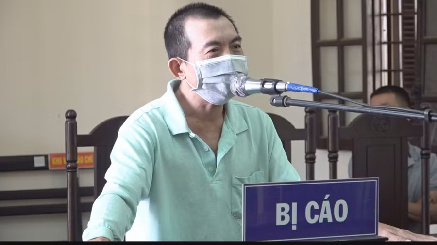 Bị cáo An tại phiên toà. Ảnh: CACC