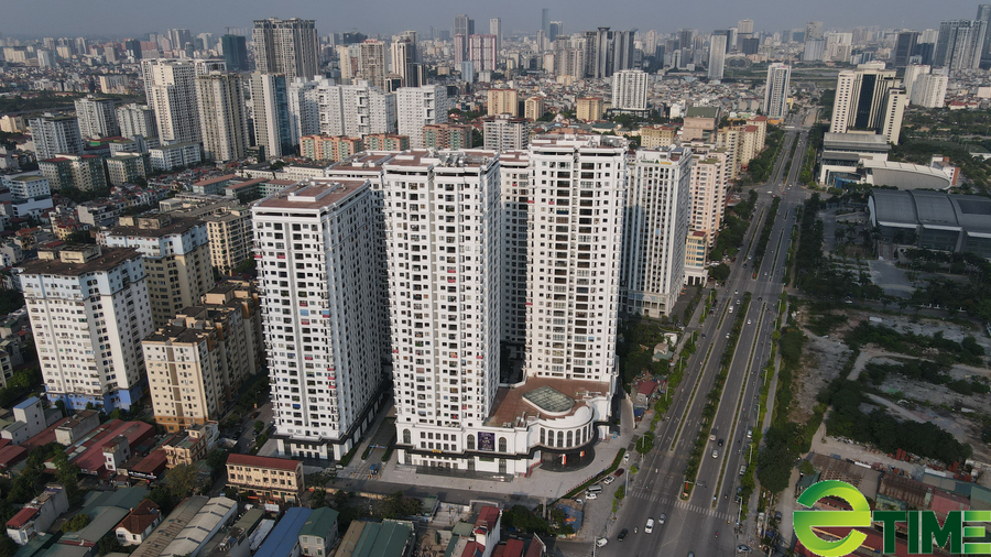 Hàng loạt dự án bất động sản mọc phía Tây Thủ đô. Ảnh: M.K