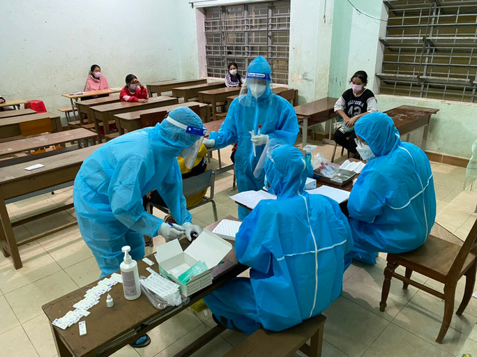  Tại Trường PTDT Bán trú THCS Phước Chánh, 36 ca Covid-19 đã được ghi nhận