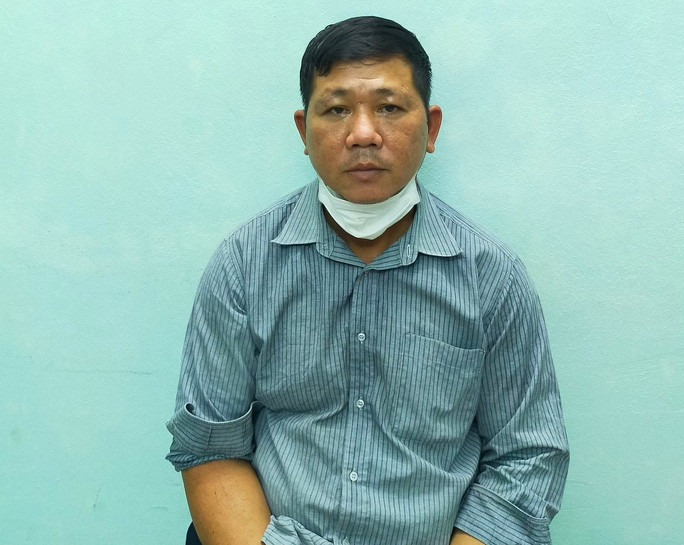 Huỳnh Trường Sơn sau khi bị bắt giữ Huỳnh Trường Sơn sau khi bị bắt giữ