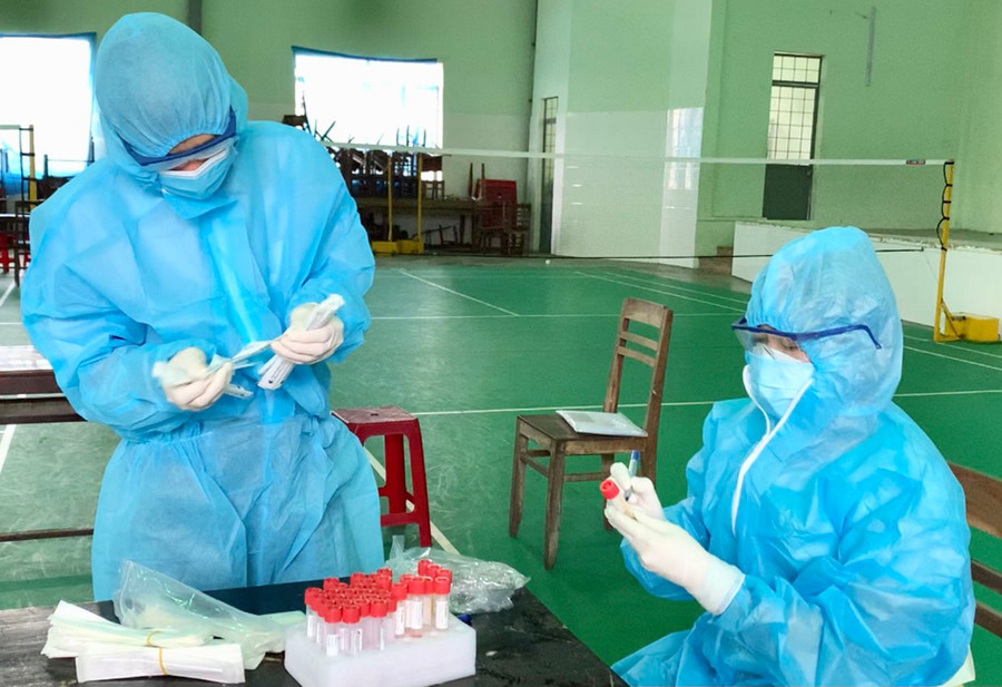  Sáng 1-10, Gia Lai ghi nhận 3 trường hợp dương tính mới với SARS-CoV-2. Ảnh: Như Nguyện
