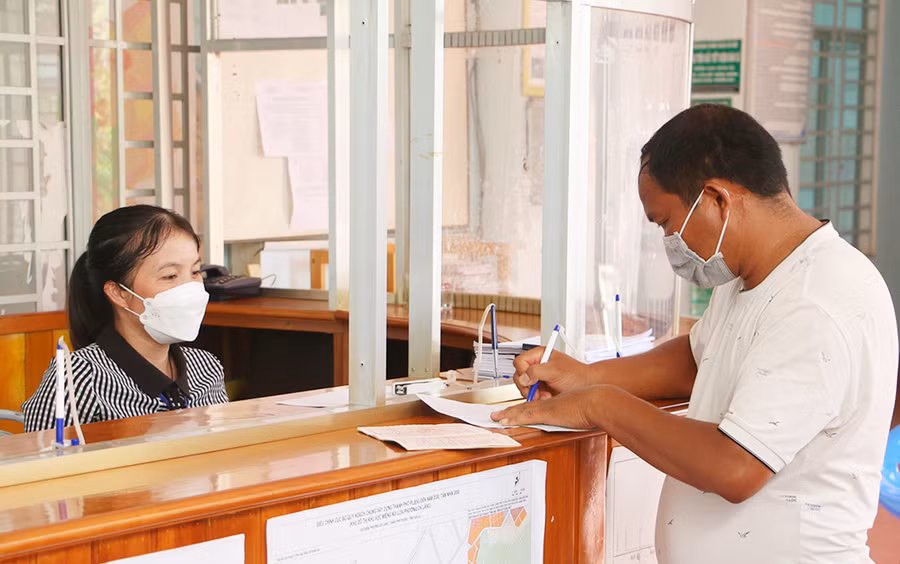 Bộ máy hành chính phường Chi Lăng sau sáp nhập tinh gọn, hoạt động hiệu quả, hiệu lực. Ảnh: Quang Tấn