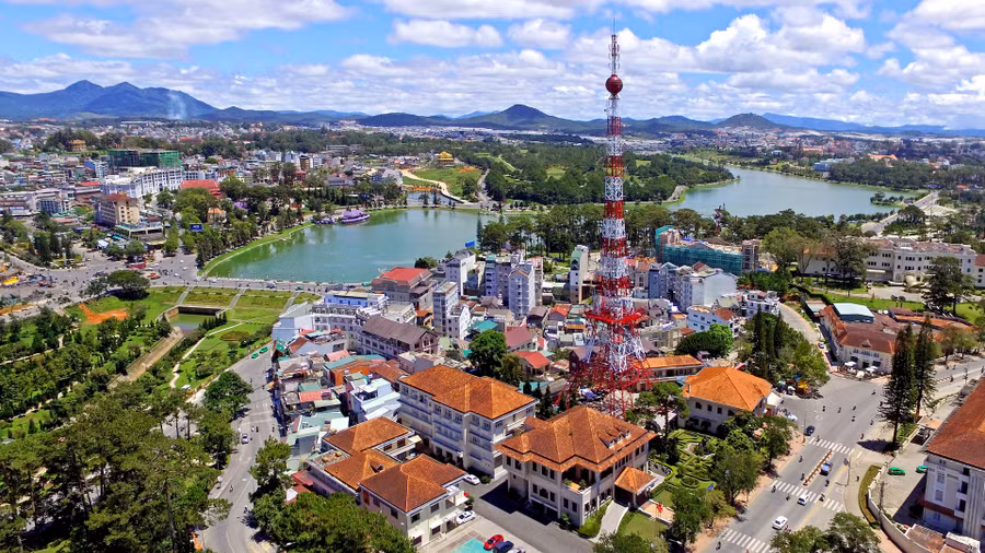 TP Đà Lạt (Lâm Đồng) trở thành điểm thu hút nhiều nhà đầu tư bất động sản thời gian qua. Ảnh: Nguyễn Tấn