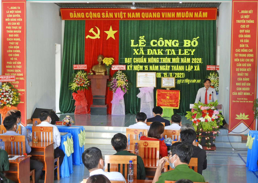 Quang cảnh buổi lễ. Ảnh: Thanh Nhật