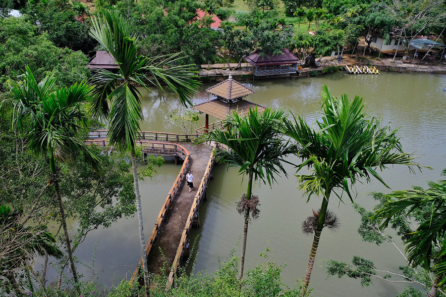  Khu du lịch sinh thái Hoàng Vân (xã Ia Tiêm, huyện Chư Sê). Ảnh: Hoàng Ngọc