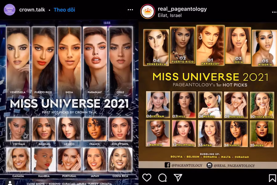 Nhiều chuyên trang sắc đẹp đánh giá cao đại diện Việt Nam tại Miss Universe. Ảnh: Chụp màn hình