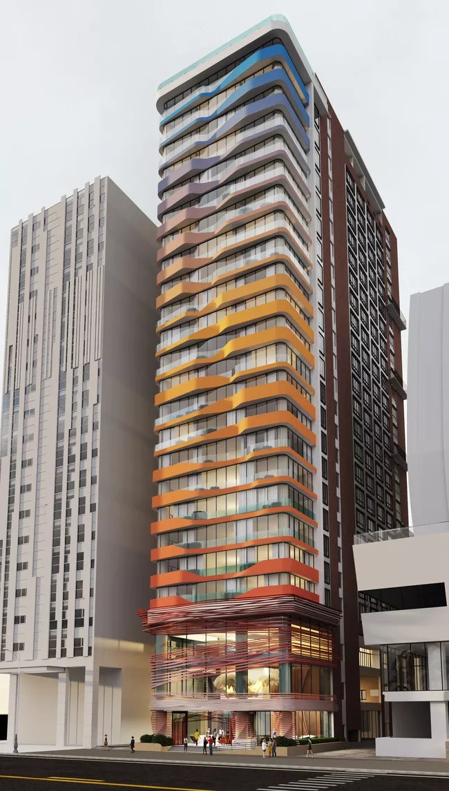 Các dự án nghỉ dưỡng tại các bãi biển đẹp sẽ là điểm đến được nhiều du khách quan tâm. Ảnh: Phối cảnh dự án Lyf Đà Nẵng City tại khu 