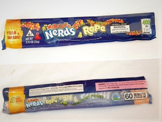 Loại kẹo dẻo mà 13 học sinh ở Trường THPT Hoành Bồ đã ăn, dẫn tới bị ngộ độc và dương tính với ma túy